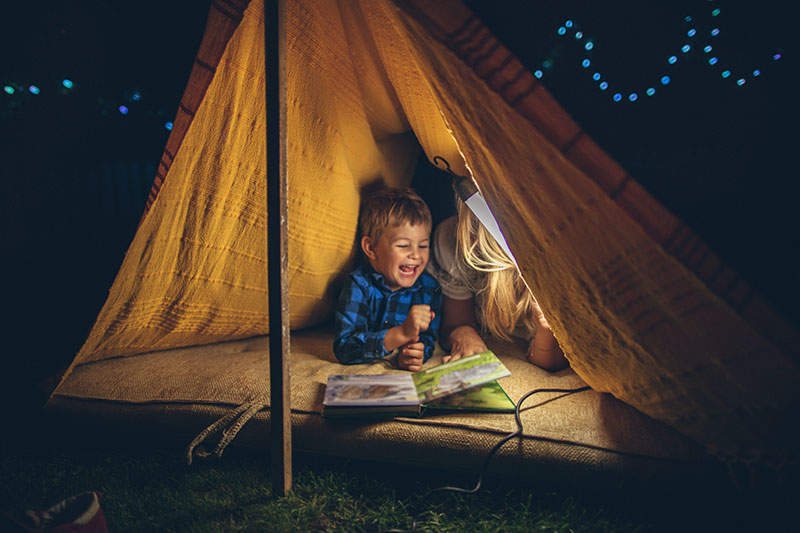Camping with my mom